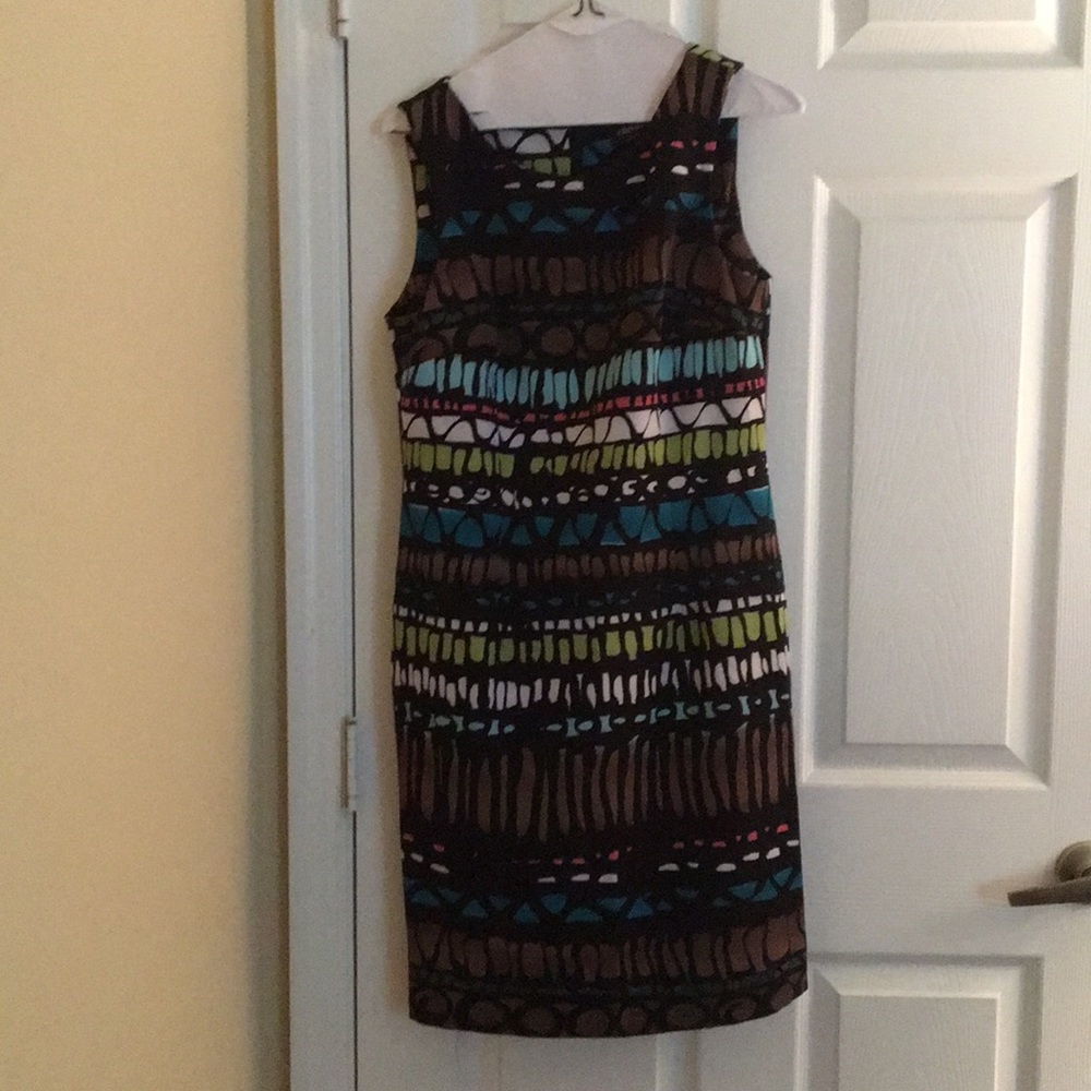 Colorful dress. Annette apparel